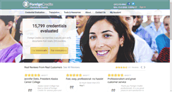Desktop Screenshot of foreigncredits.com
